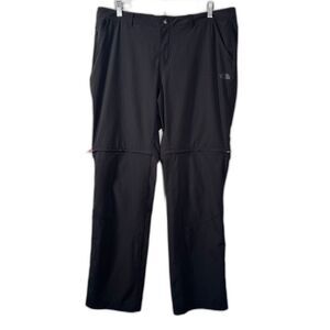 North Face  Convertible Pants Women's 16 Gray Zip-Off Hiking Shorts